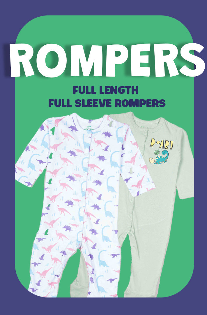Full Length x Full Sleeve Rompers