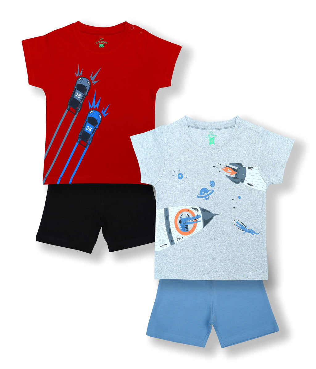 Turbo Speed & Galaxy Gator 2-Pack Cotton Set