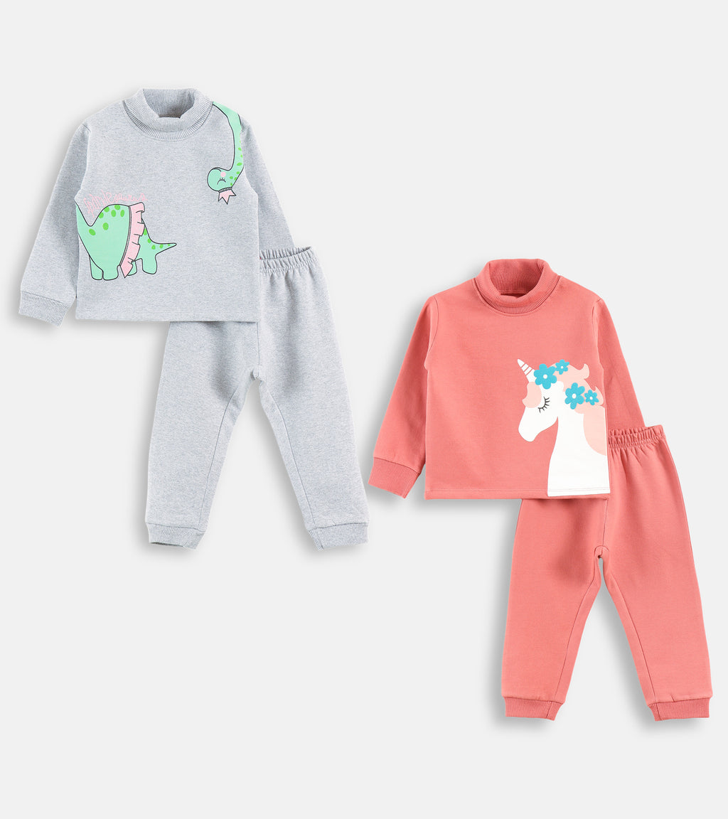 Magical Dino & Unicorn Infant Winter Set