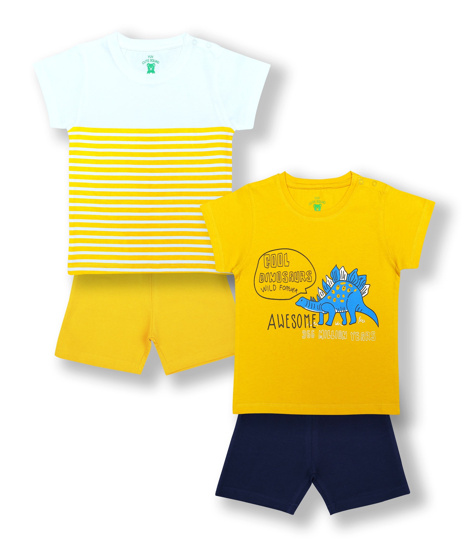 Sunshine & Dino-Mite 2-Pack Cotton Play Sets