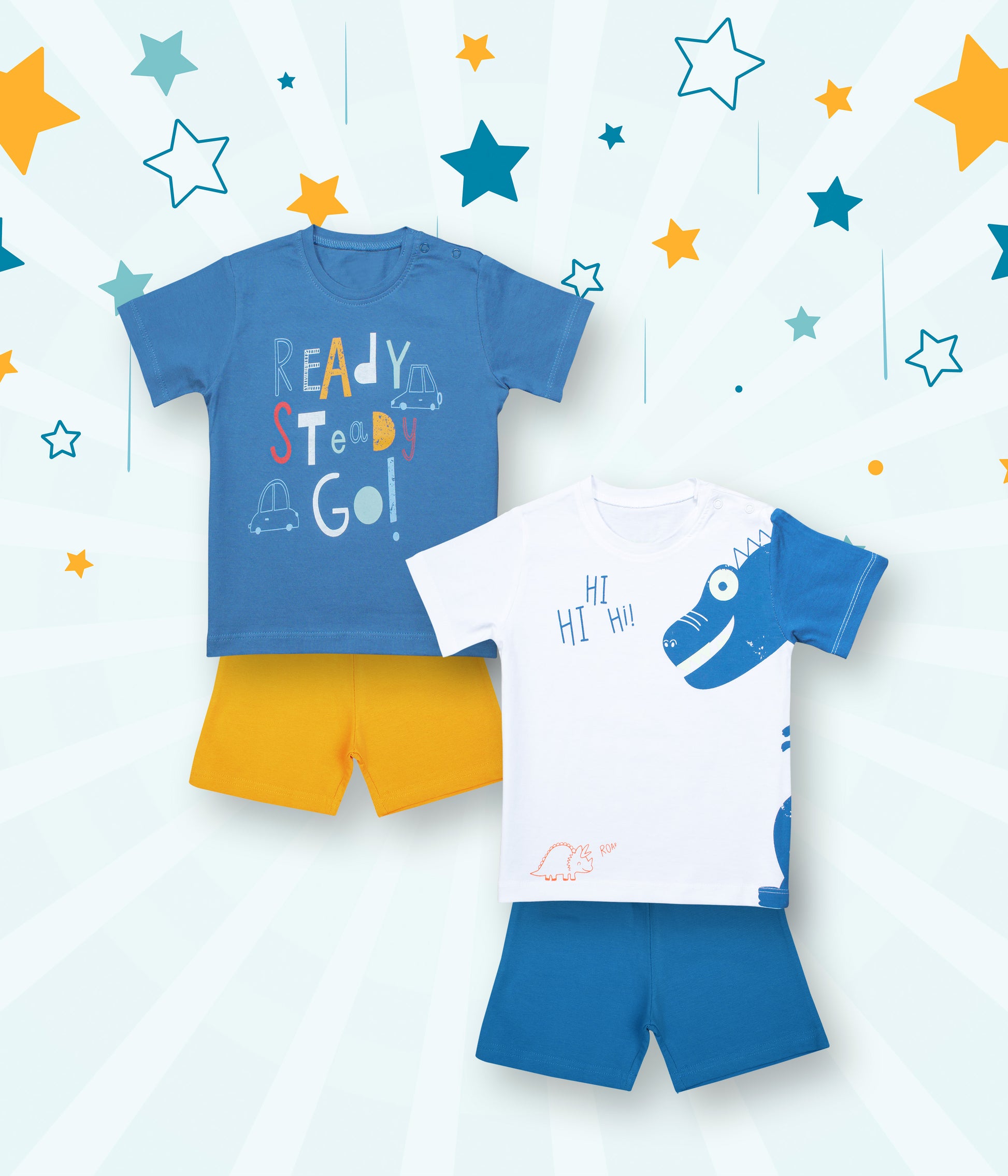 Little Explorer 2-Pack Cotton Play Sets