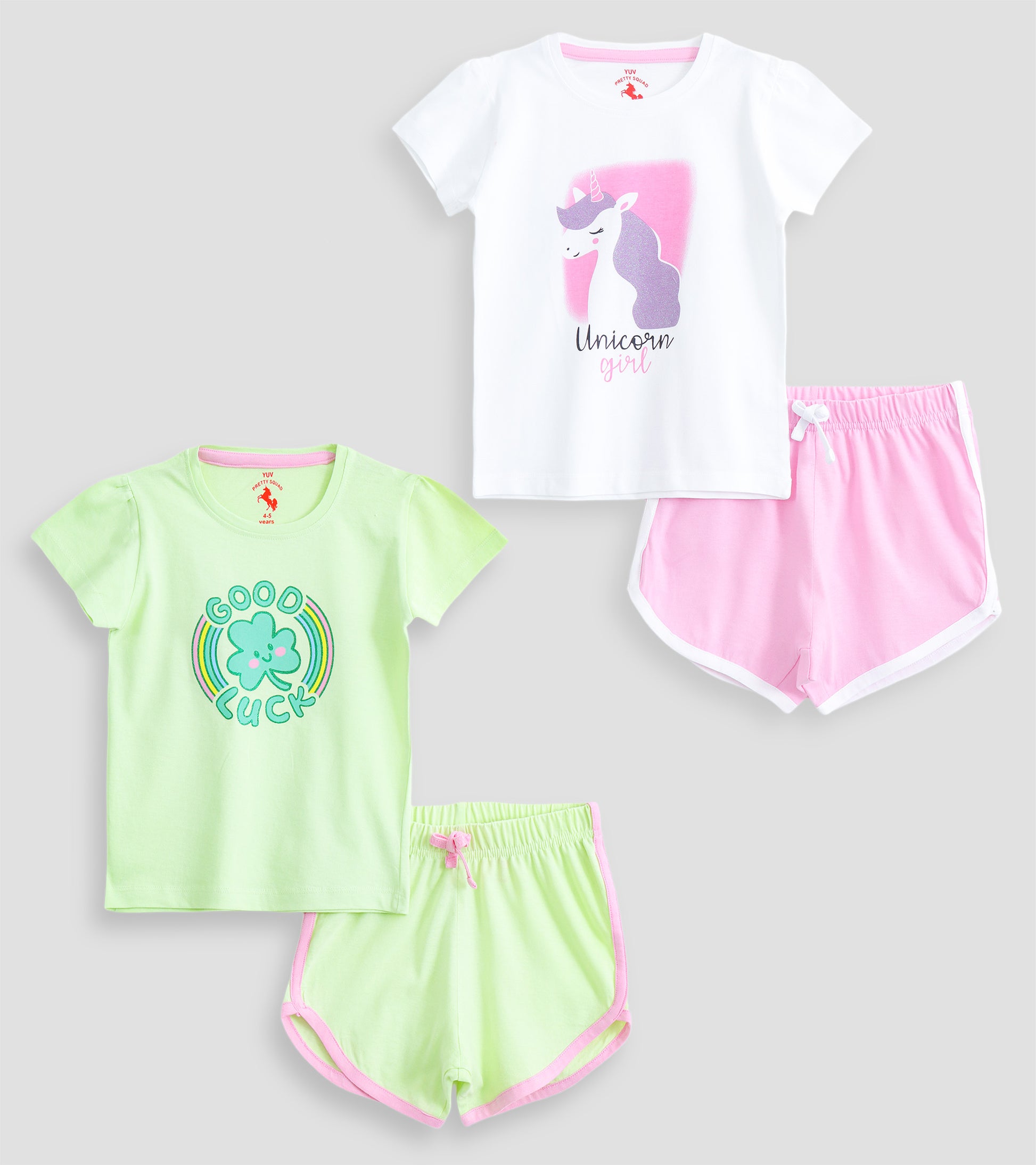 Magical Moments: Unicorn & Good Luck Graphic Co-ord Set