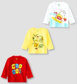 Winter/Autumn Daily Wear Tees for Infants (0-36 Months)