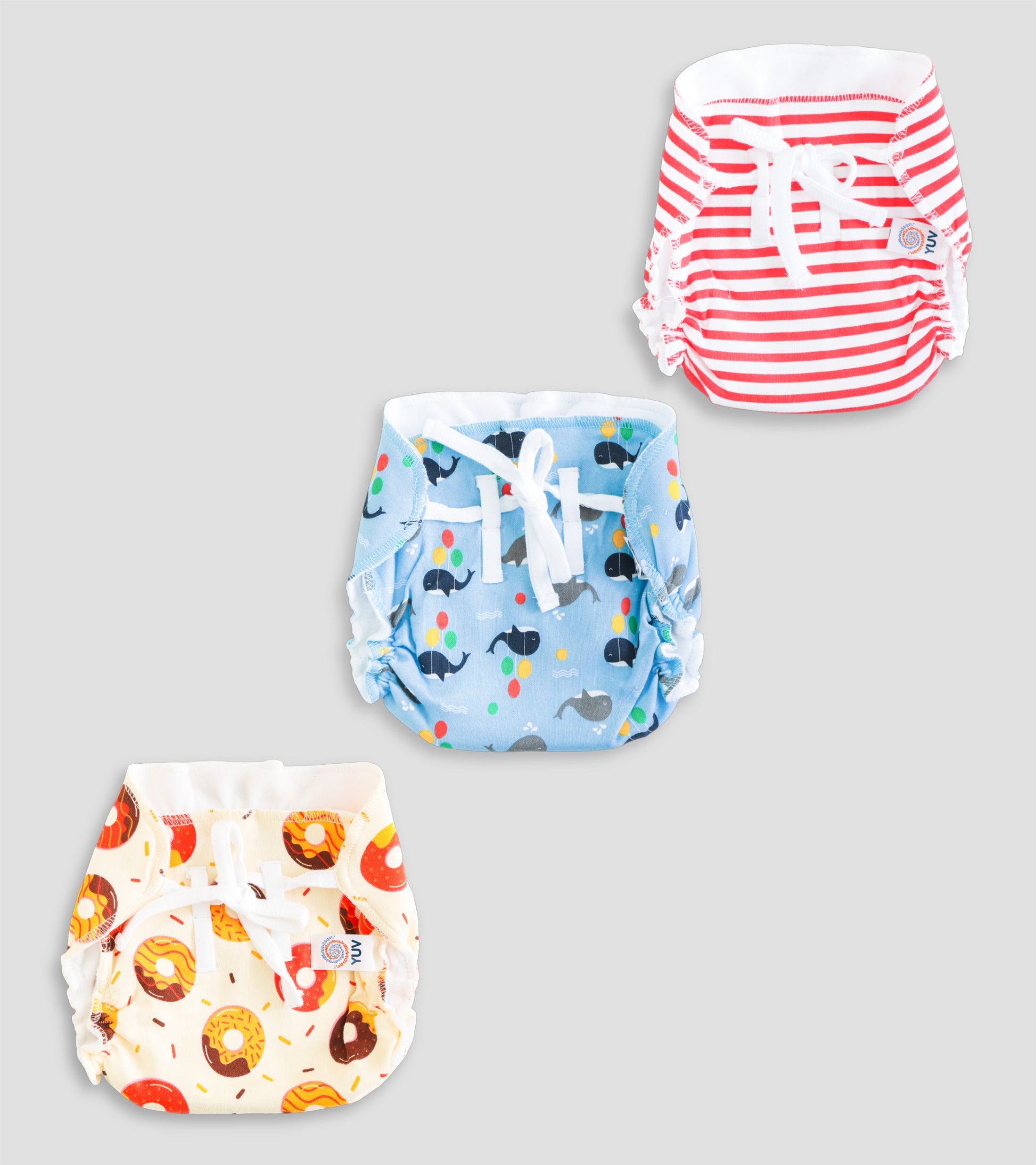 Sweet Ocean Adventures – Pack of 3 Cotton Langote