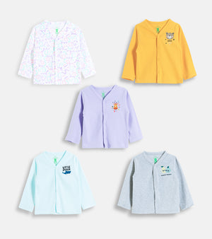 Animal Adventures:  Multi-Pack Soft Cotton Long-Sleeve Jablas