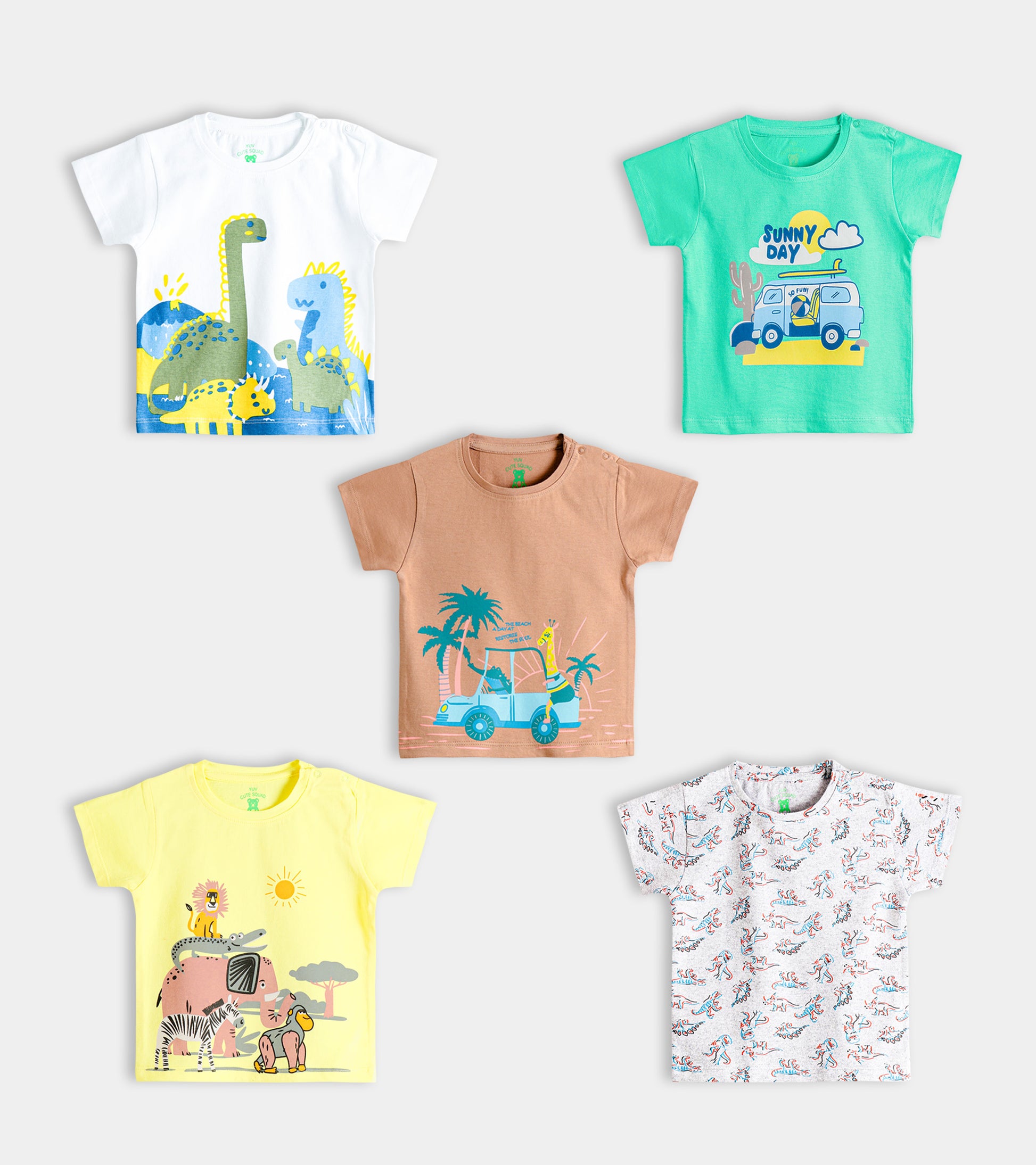 Happy Little Explorer’s Premium Cotton Tee Collection