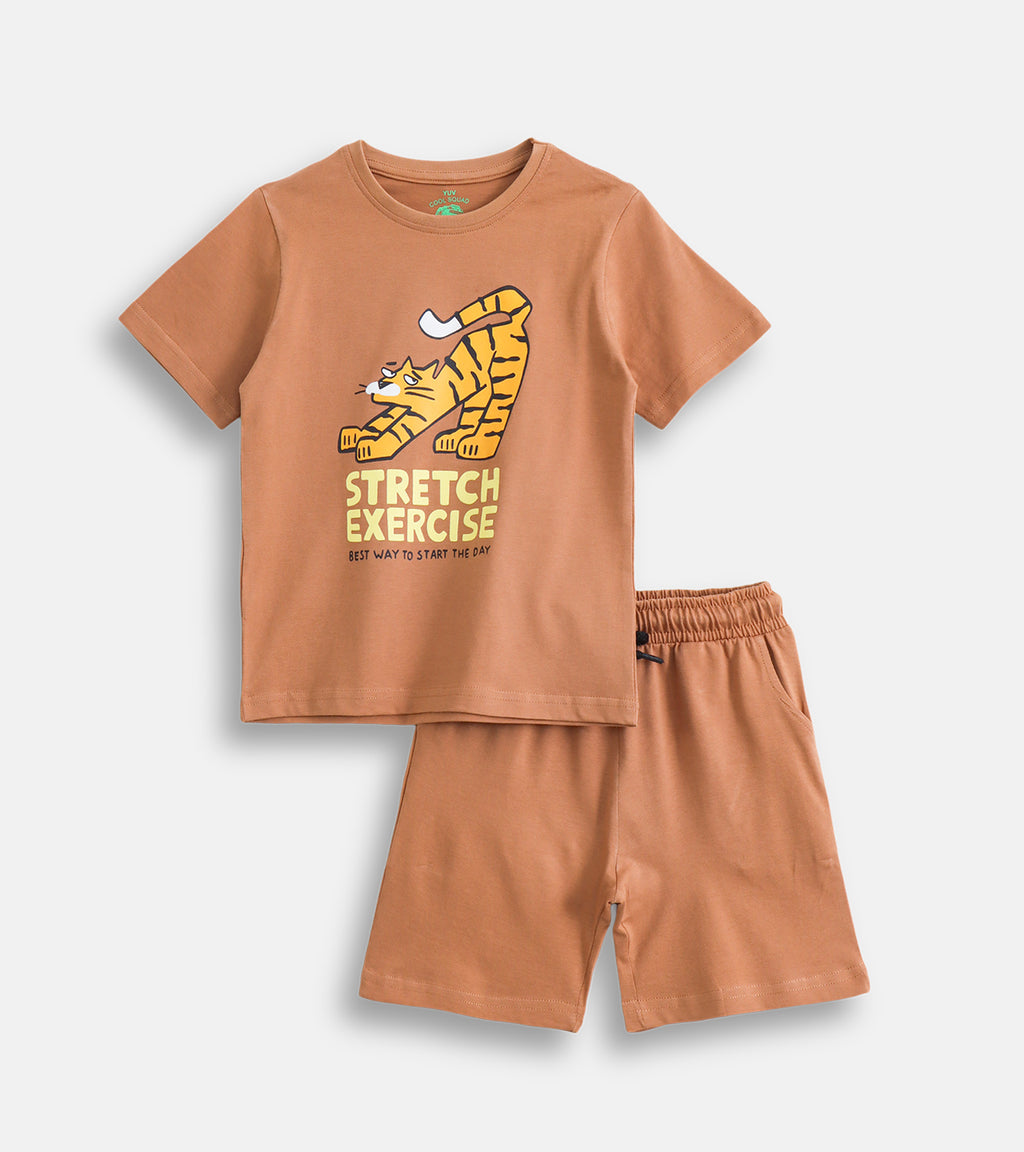 Stretch Tiger – Cotton Co-ord Sets for Everyday Play