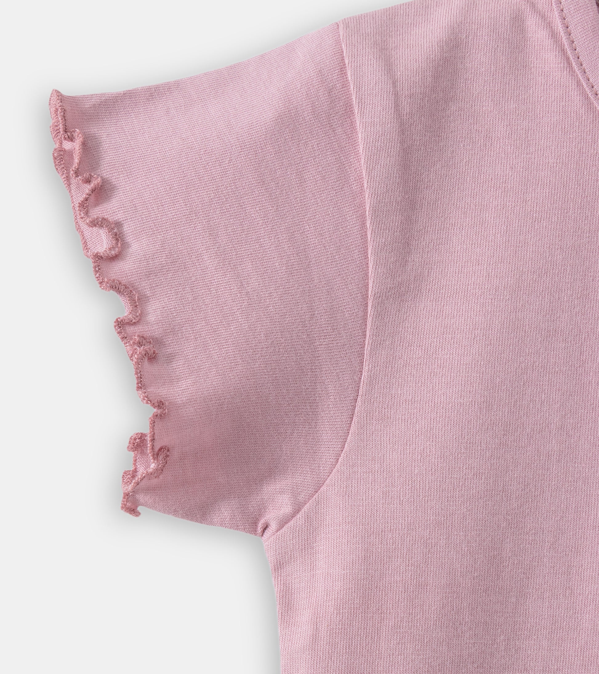 Soft pastel dusty rose, Baby Girl Tee