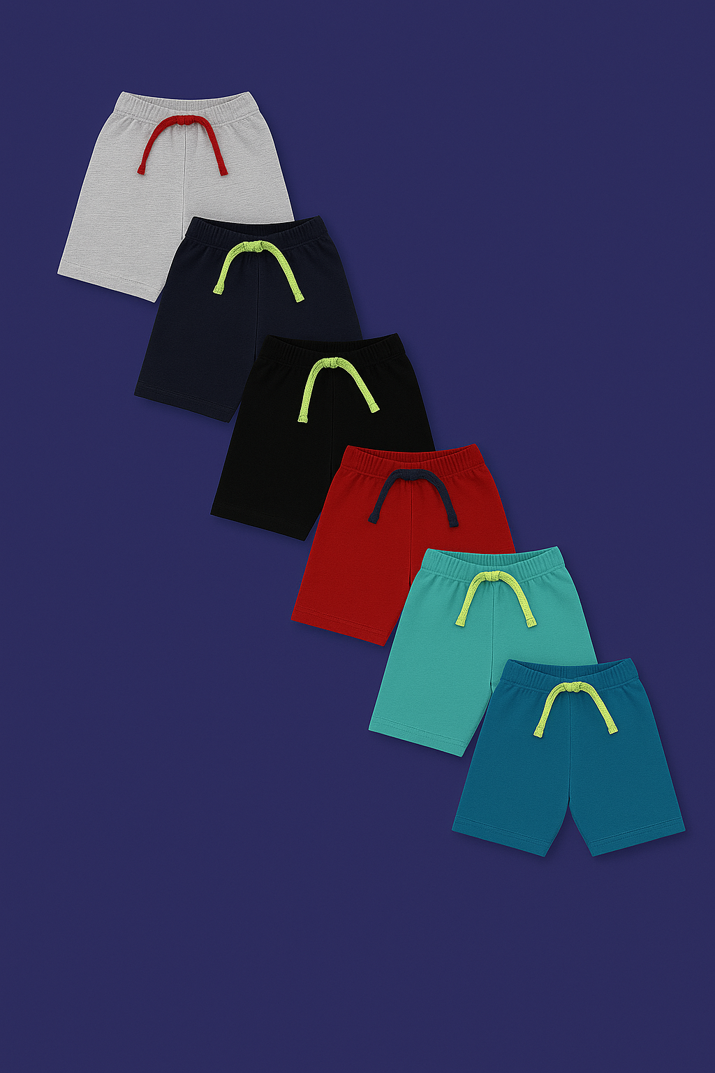 Pack of 5 - Unisex Shorts