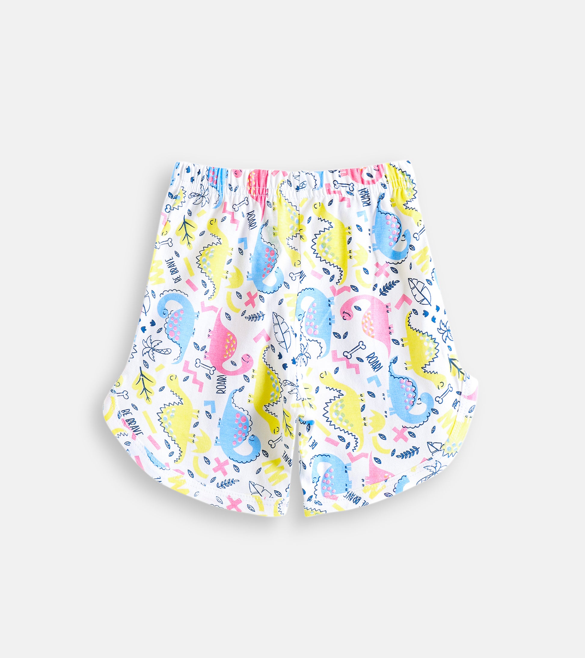 Pop of Color! 5-Pack Baby Girls’ 100% Cotton Comfort Shorts