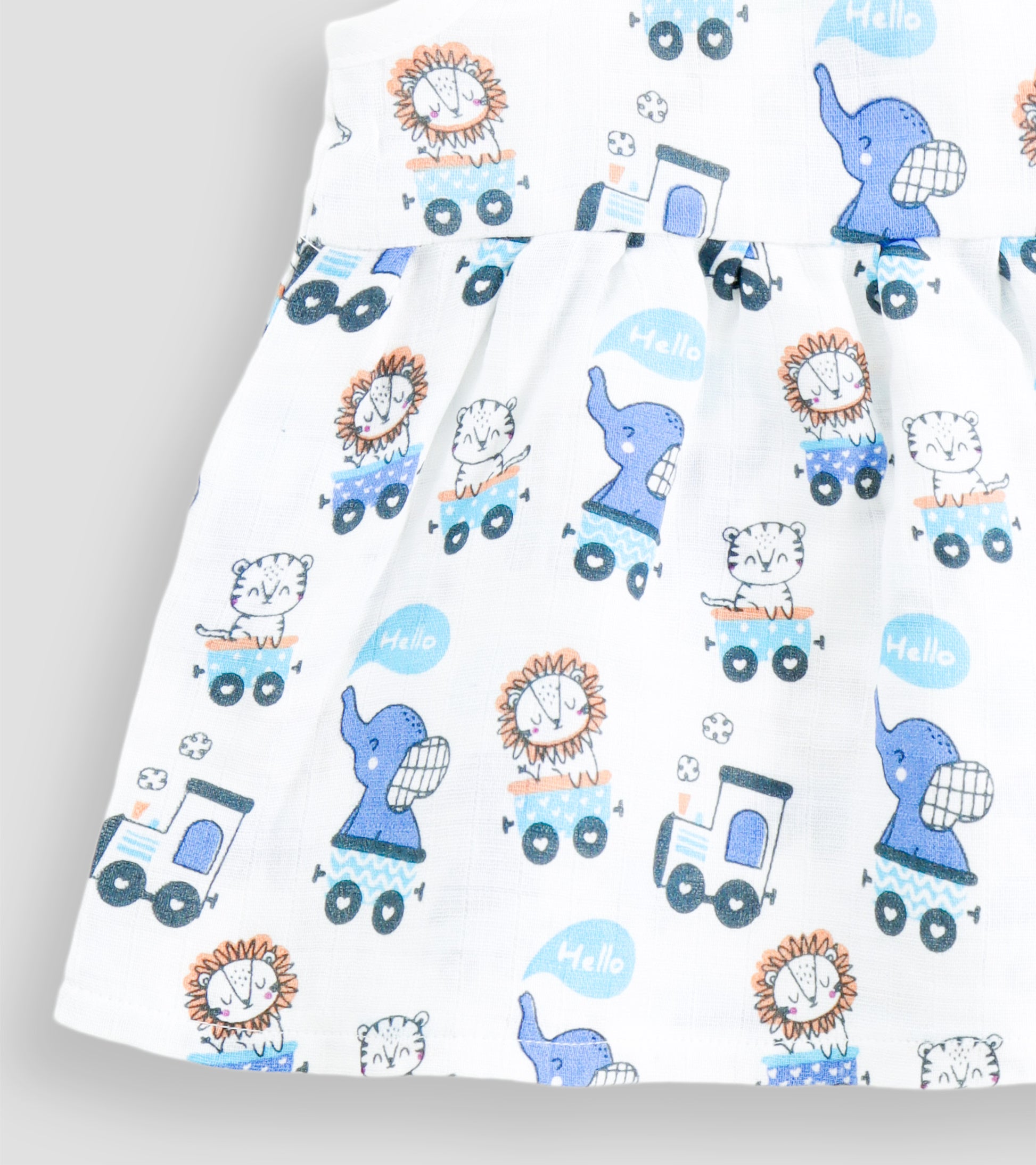 Safari & Sea Dreams Organic Muslin Frock Collection