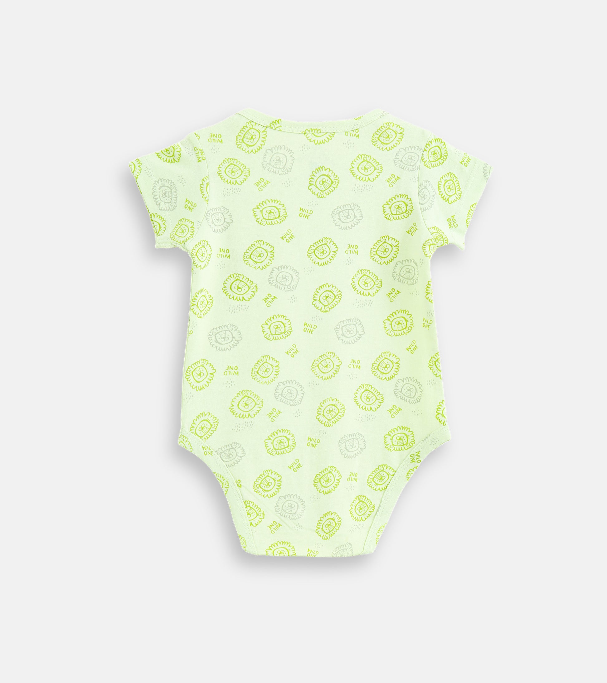 Wild One Lion Print Onesie for Babies