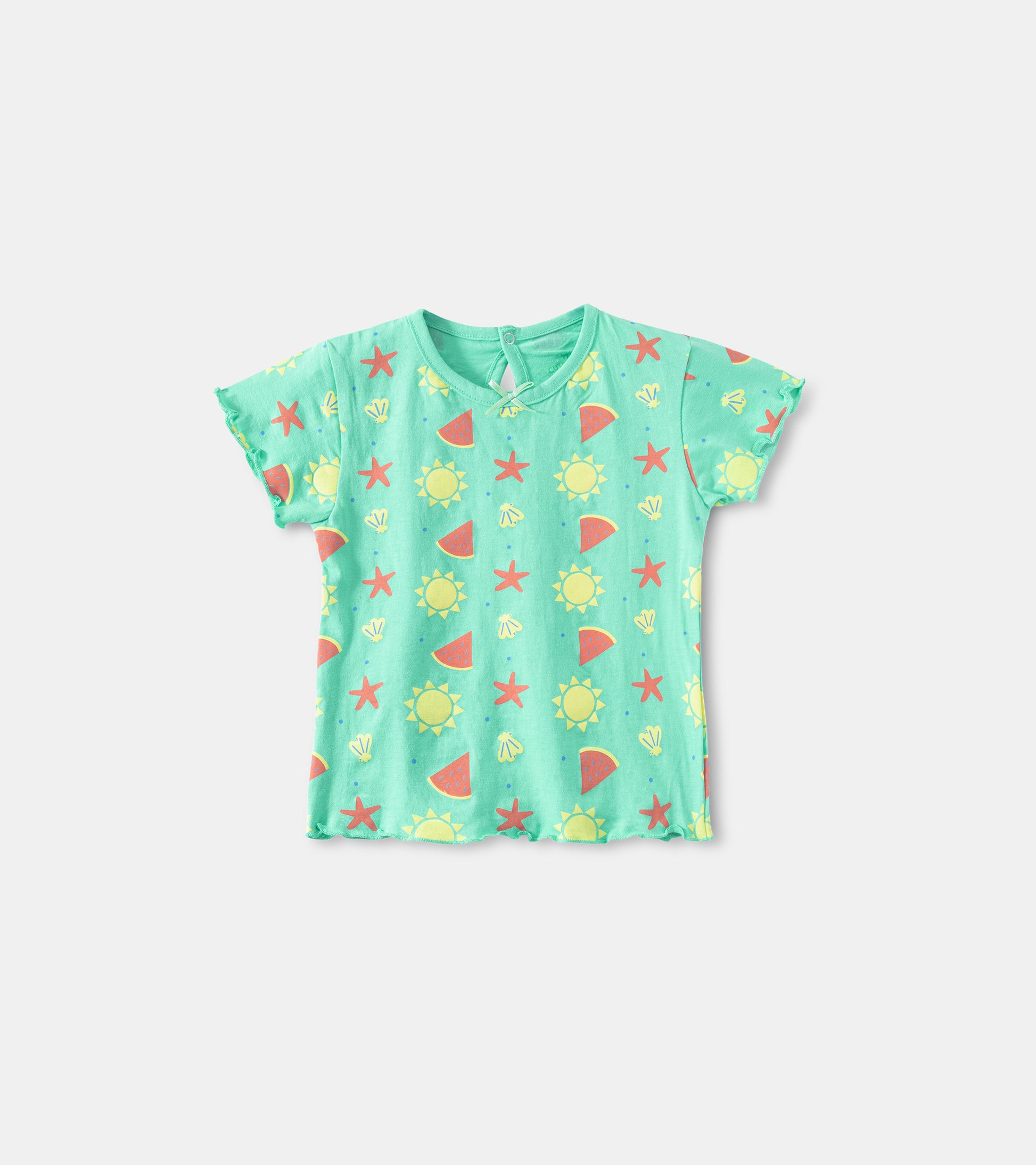 Tropical Vibes, Baby Girl Tee