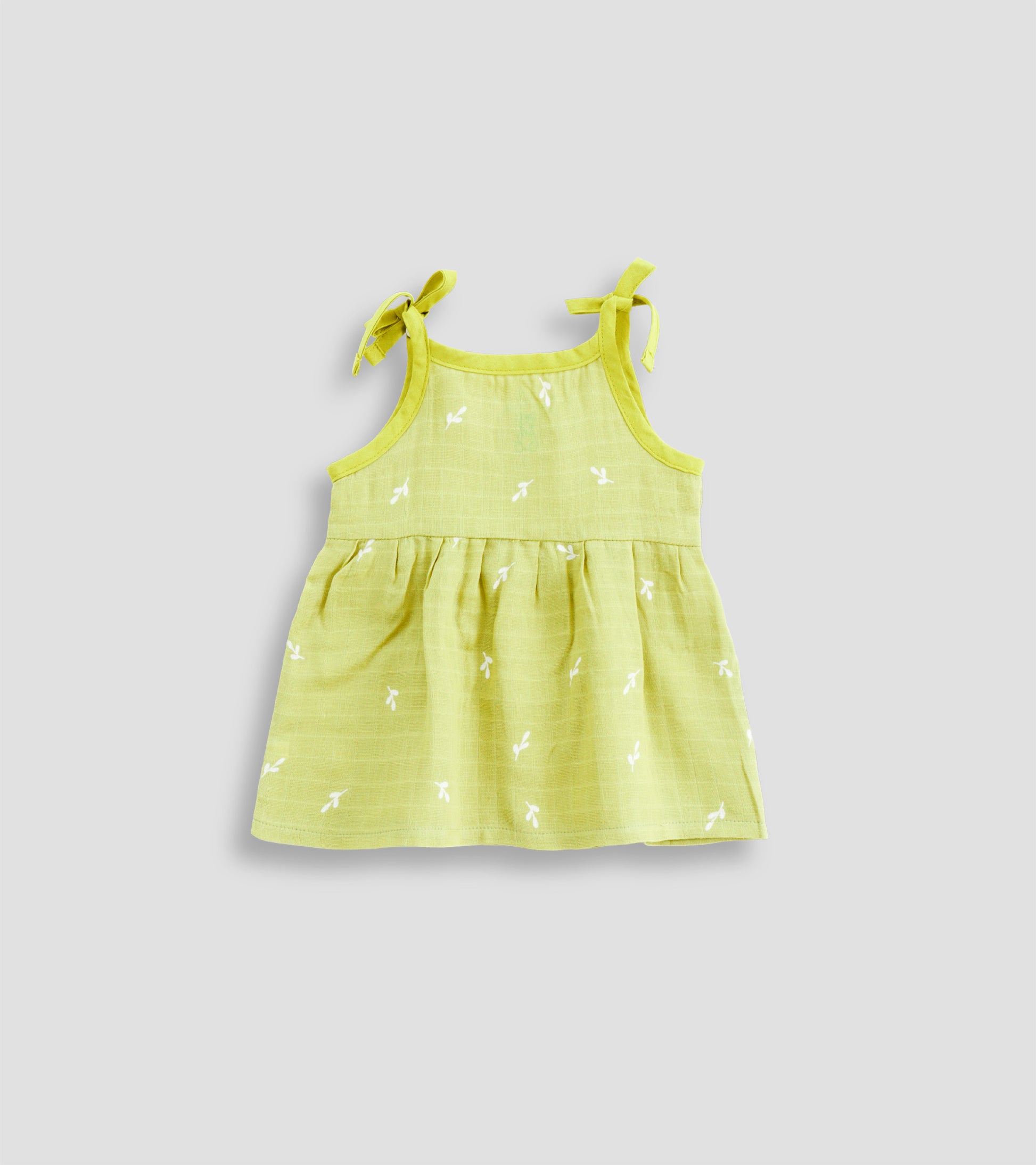 Whimsical Wonders Organic Cotton Muslin Shoulder-Tie Frocks