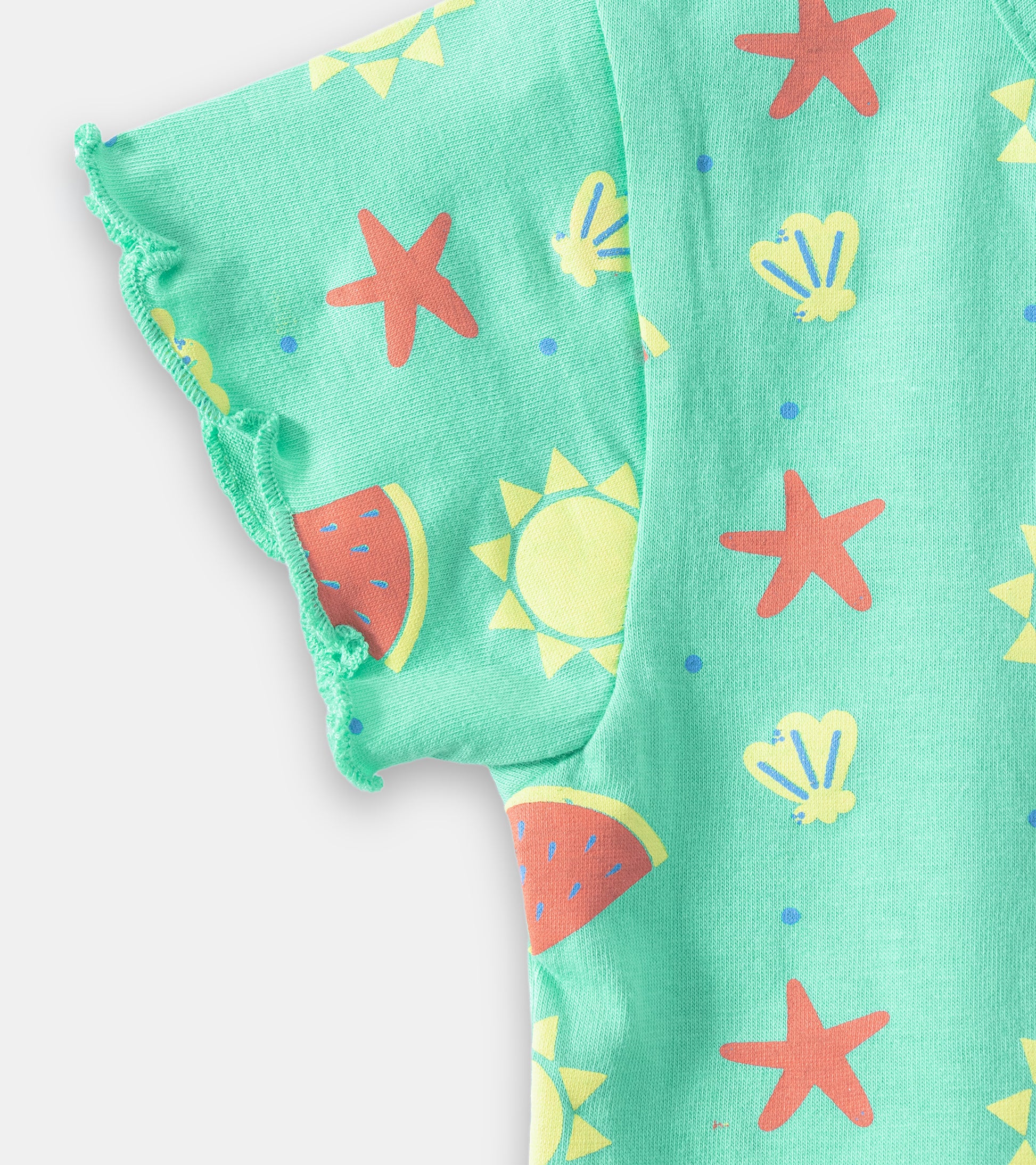 Tropical Vibes, Baby Girl Tee