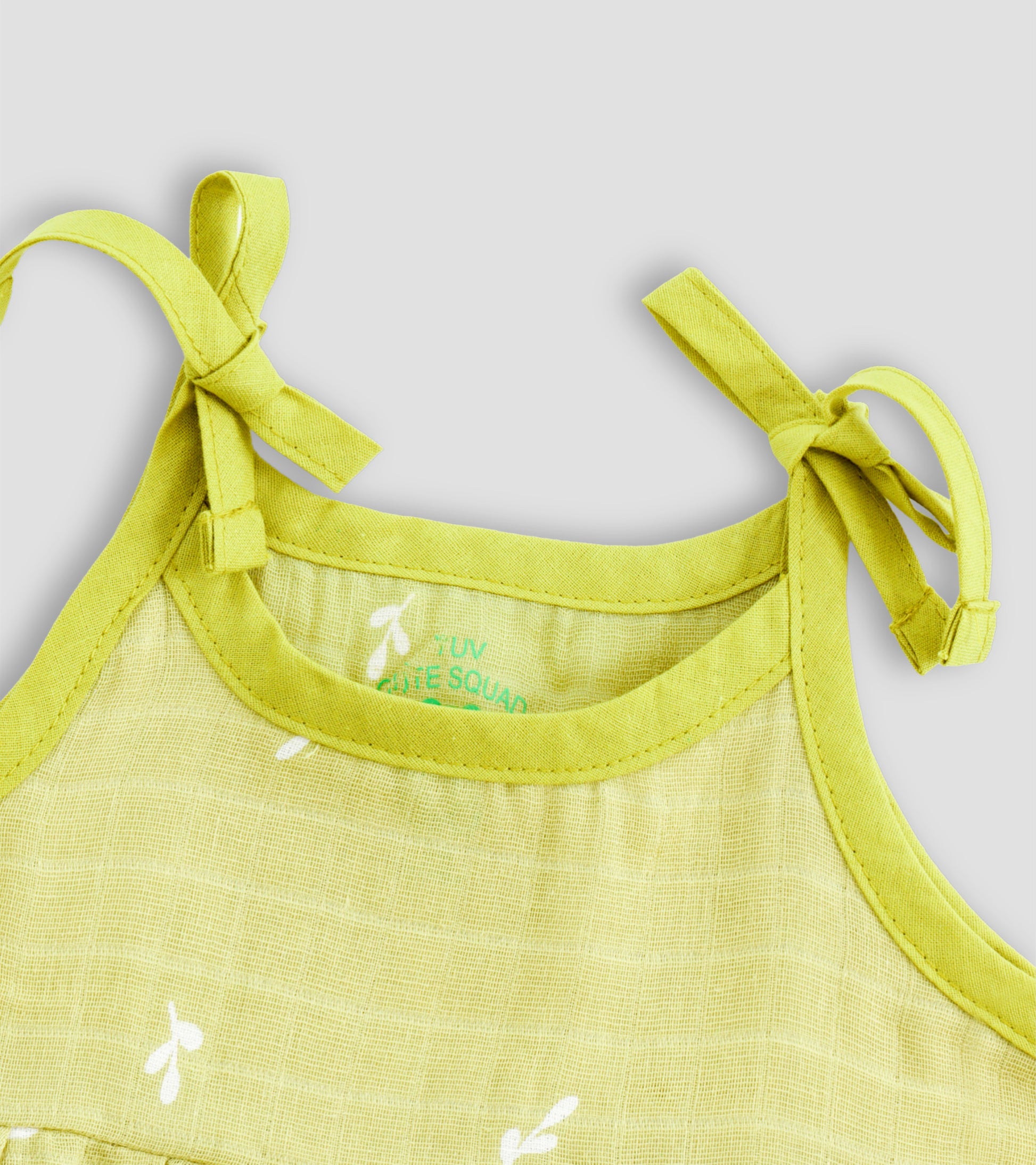 Whimsical Wonders Organic Cotton Muslin Shoulder-Tie Frocks