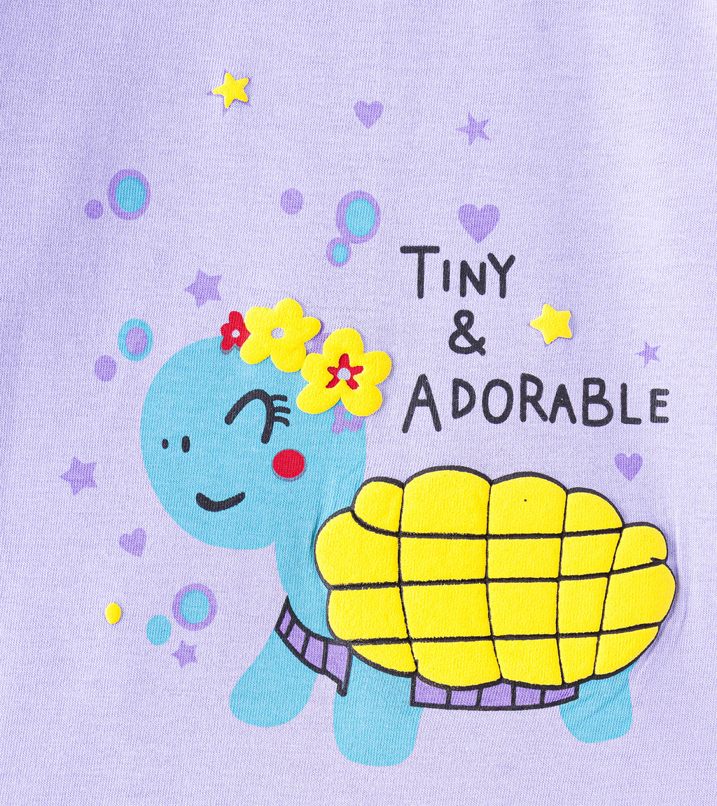 Whimsical Wonders: Mermaid, Dino, & Bunny Long Sleeve Cotton Tops