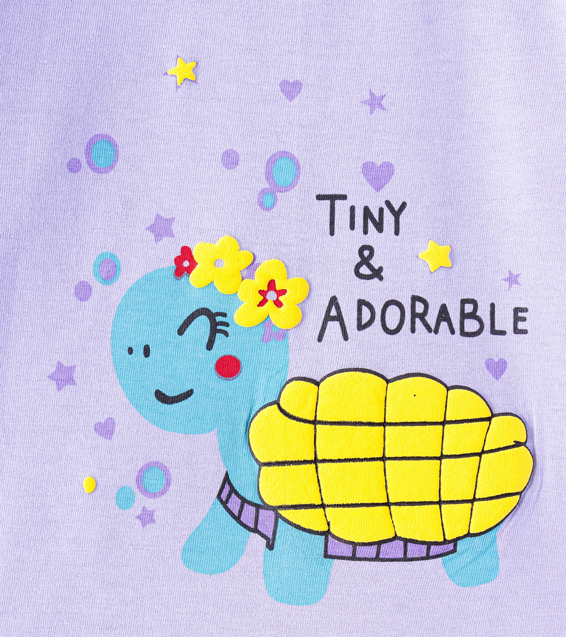 Whimsical Wonders: Mermaid, Dino, & Bunny Long Sleeve Cotton Tops