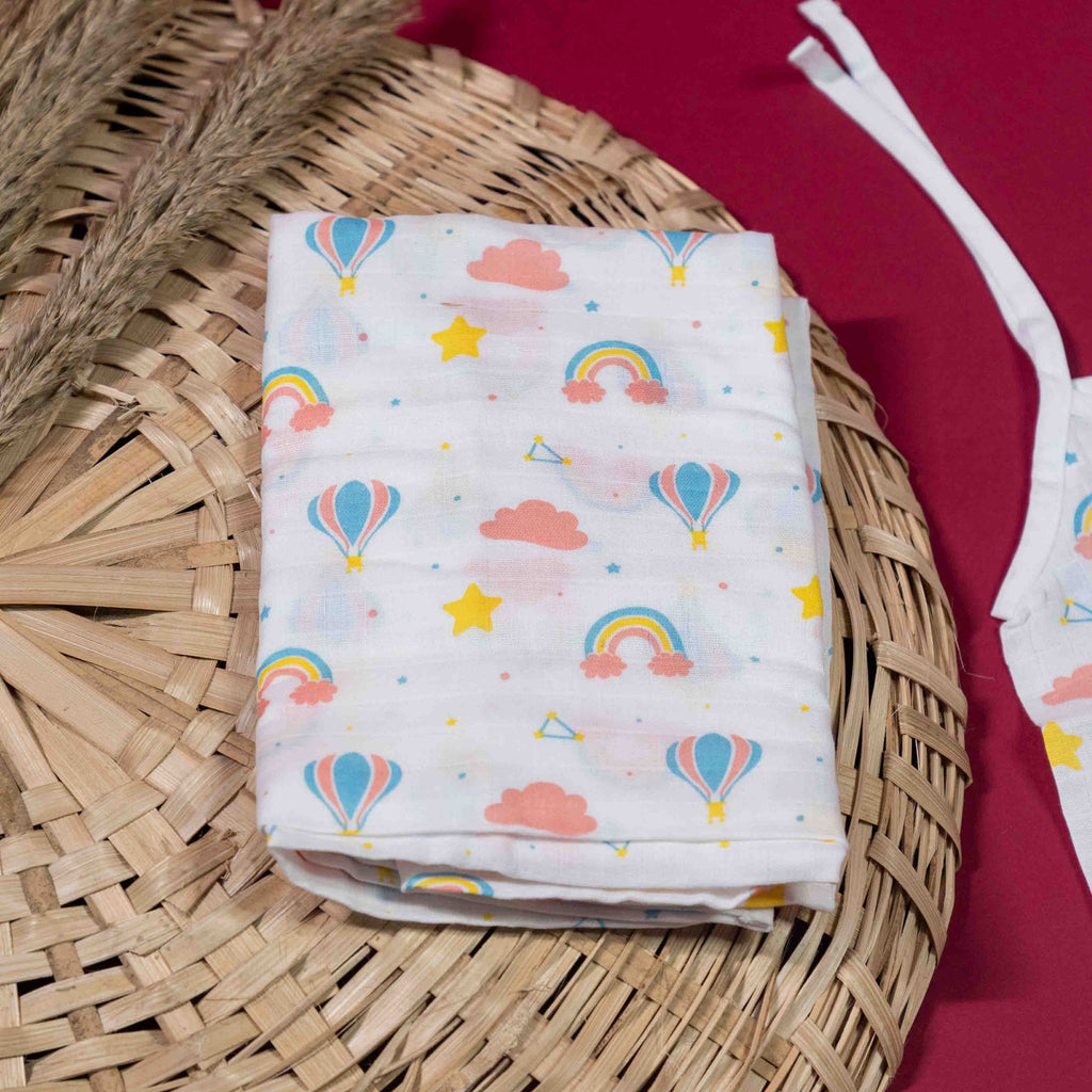Hot Air Baloon - New Born Gift Set