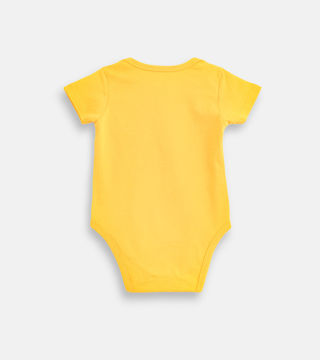 Mummy Loves You Dino Cotton Baby Bodysuit