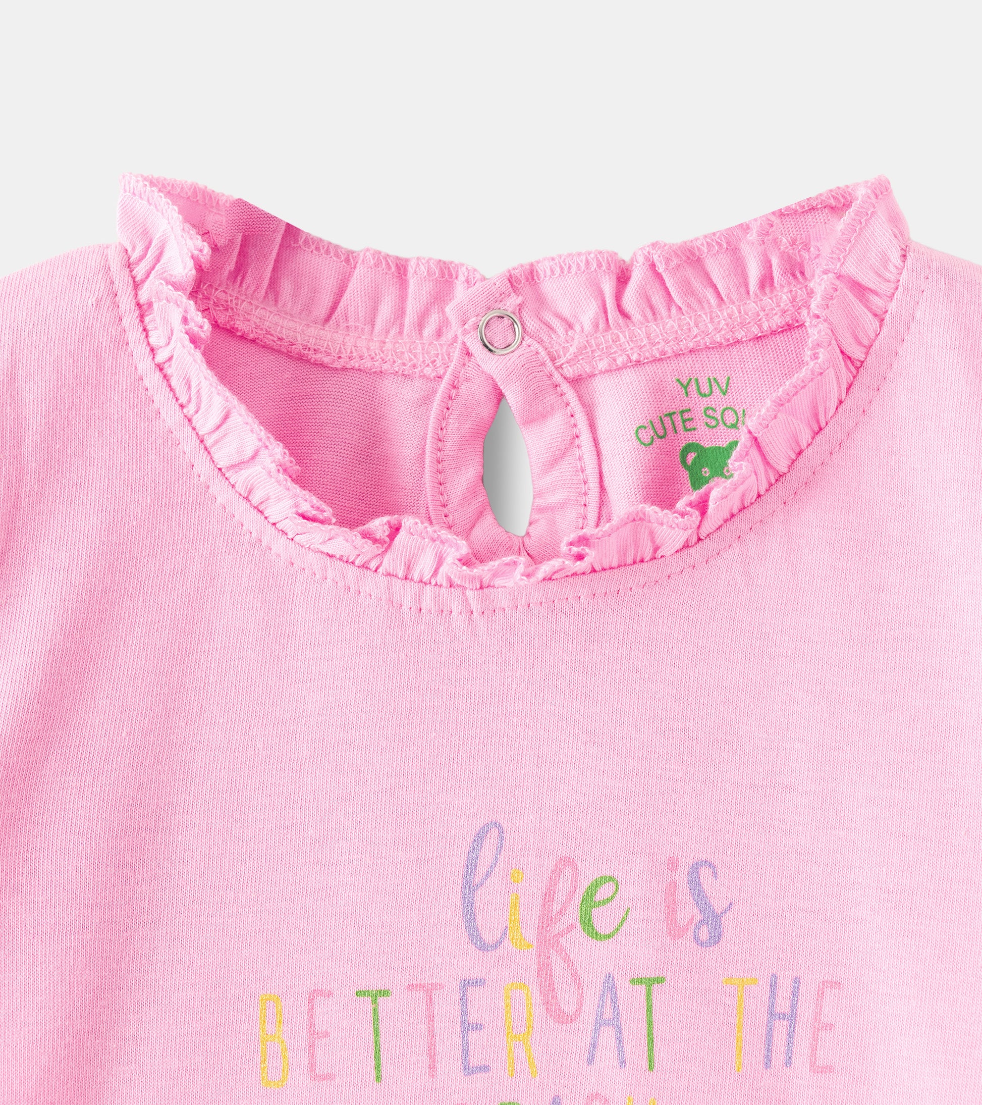 Mermaids & Magic: Enchanting 100% Cotton T-Shirt Collection for Babies