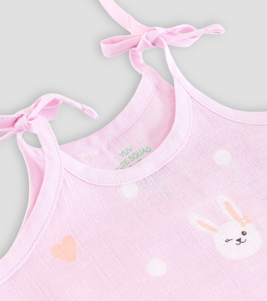 Cozy Organic Muslin Baby Tie-Up Shirts