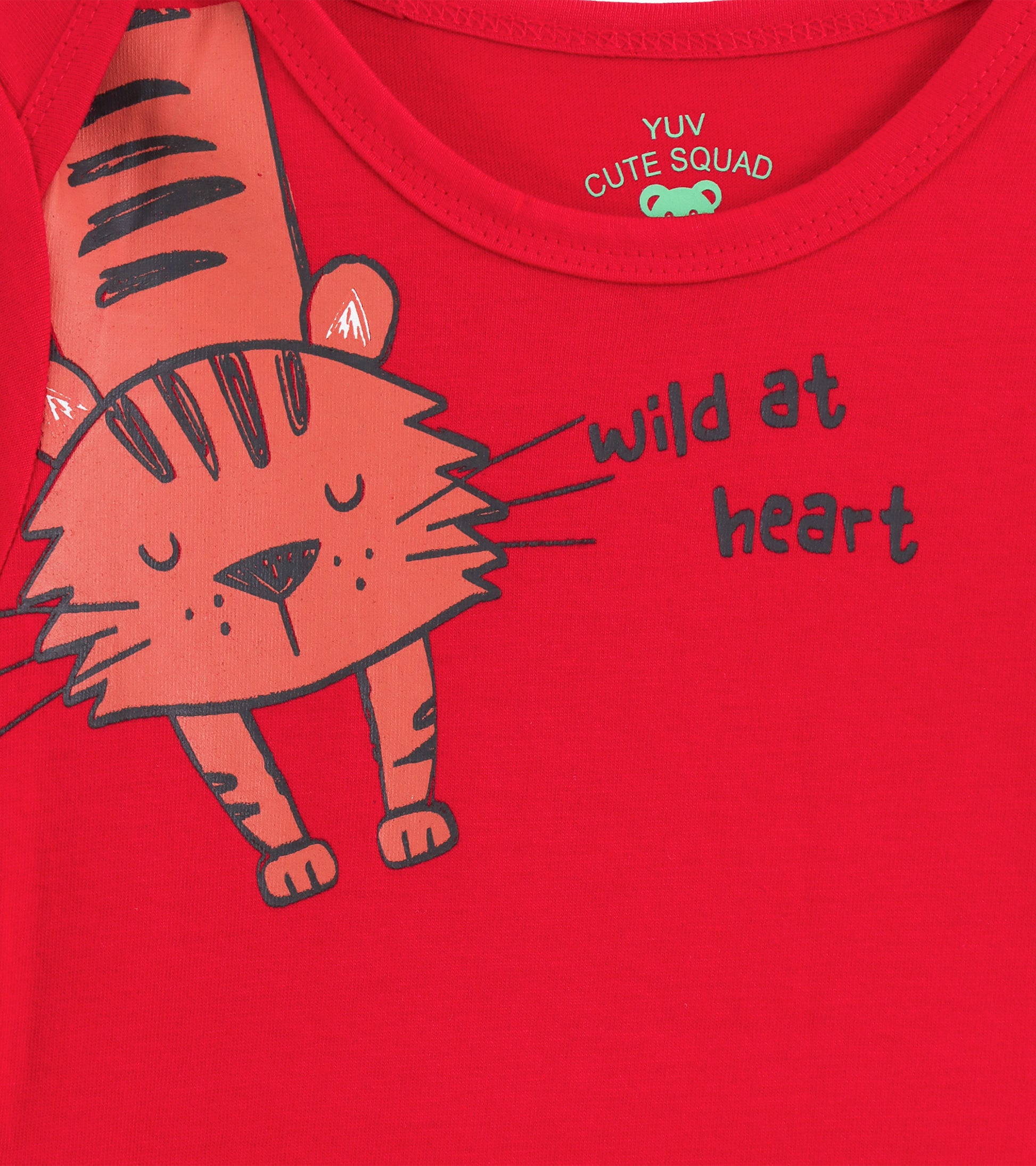 Playful Animal Kingdom Collection – Soft Cotton Bodysuits