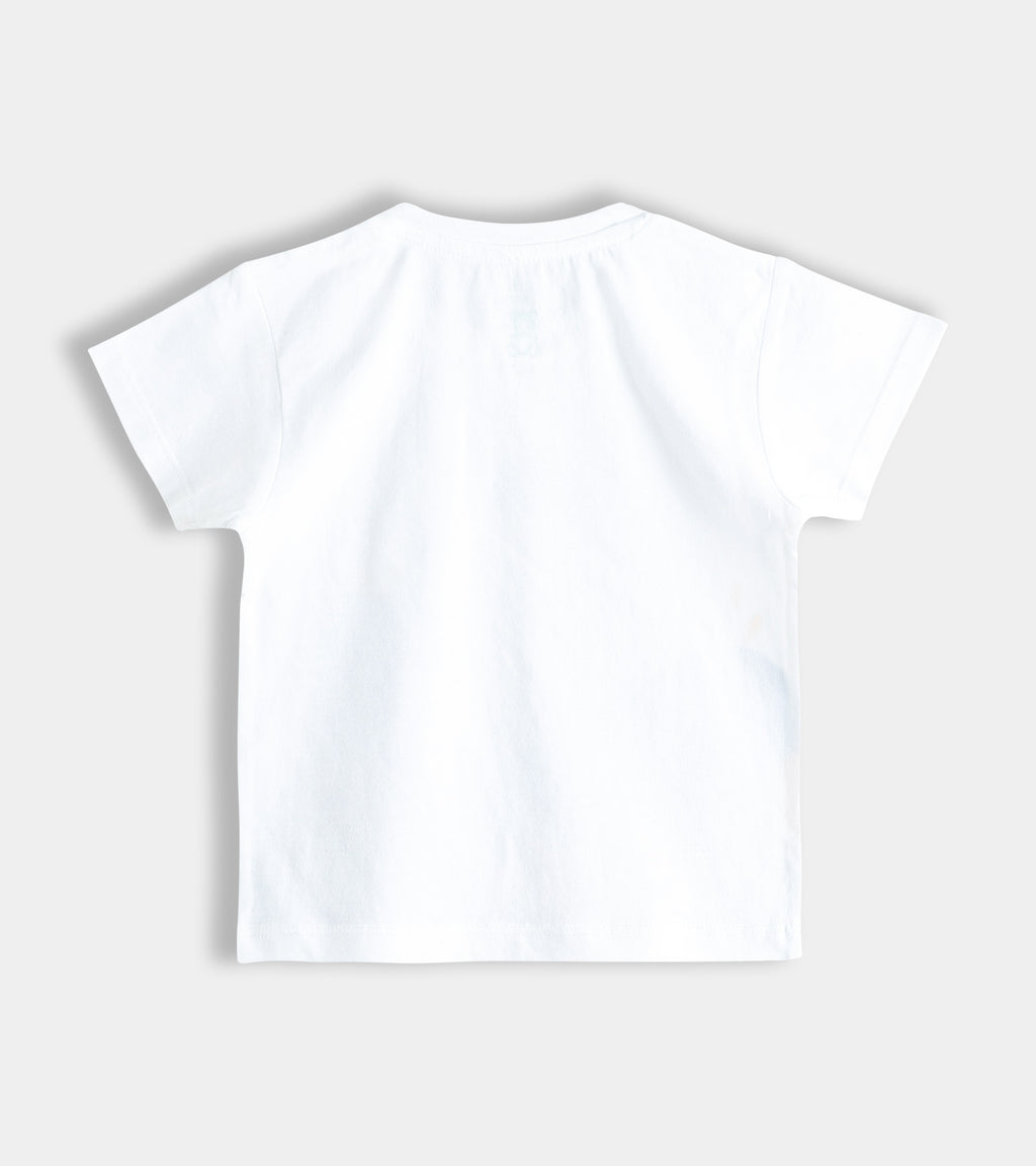 Cute Dino, Soft & Breathable Cotton Tee for Babies (0-24 Months)