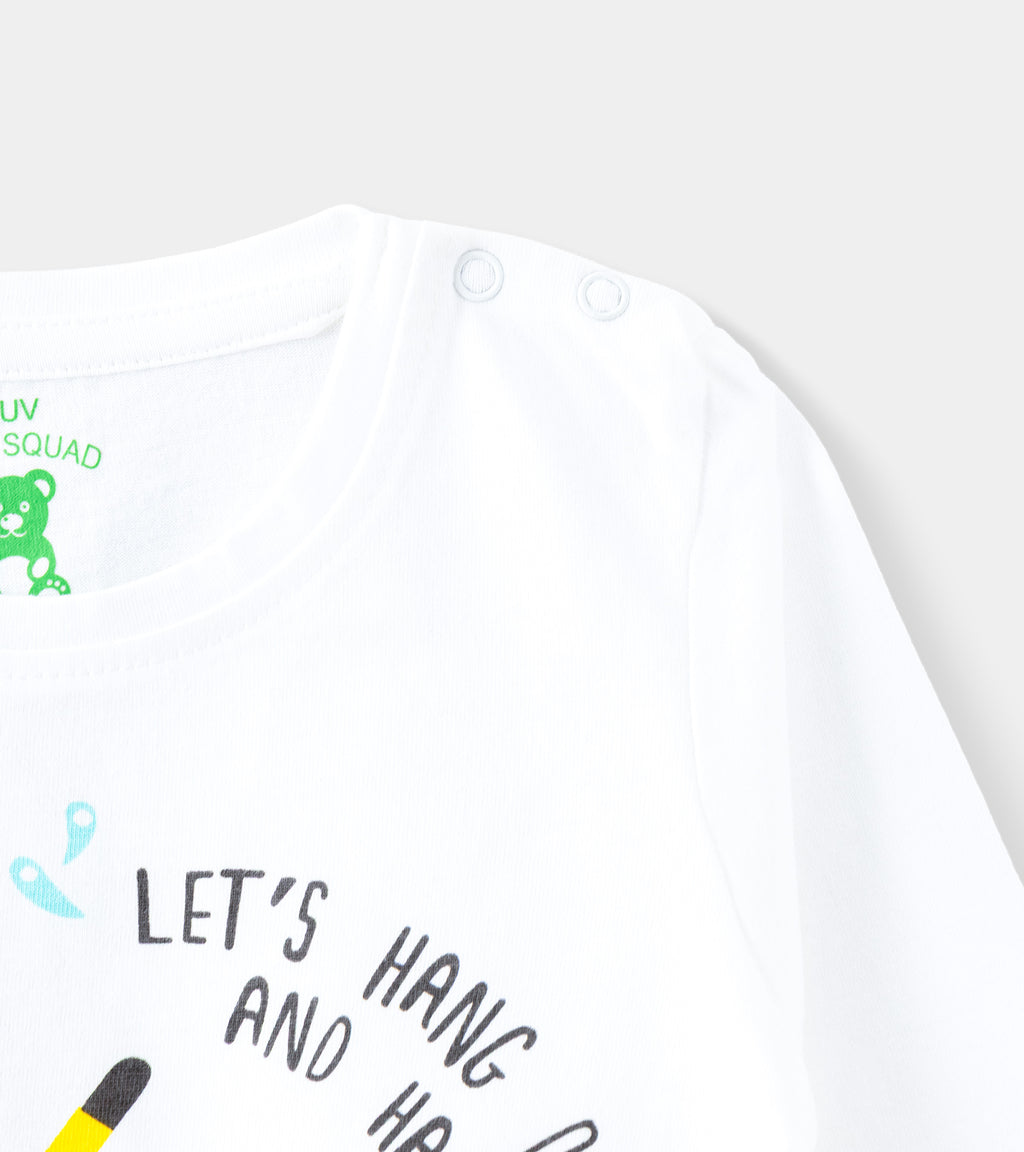 100% Pure Cotton Baby T-Shirts (Pack of 5)