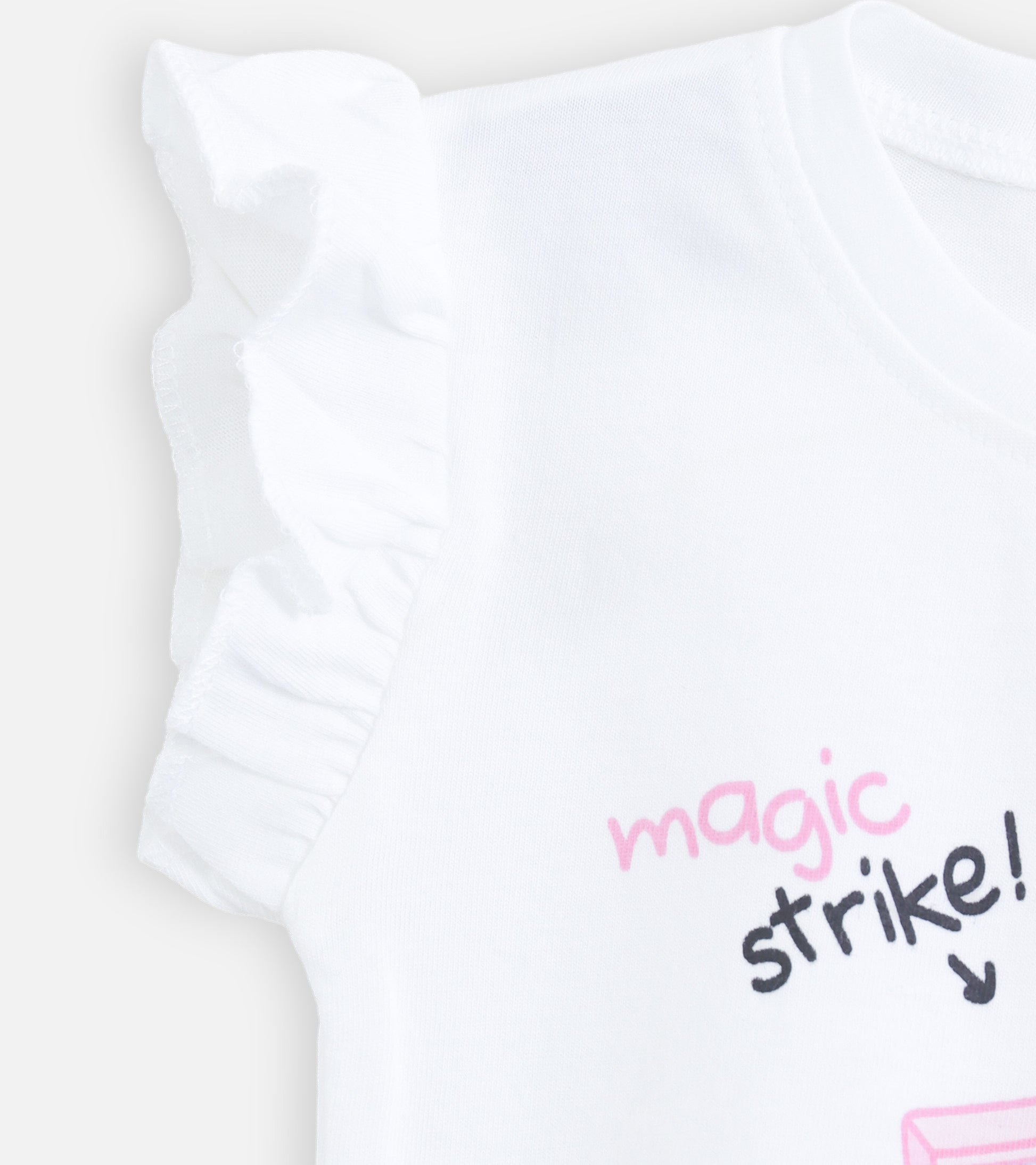 White Magic Camera Baby Girl Tee