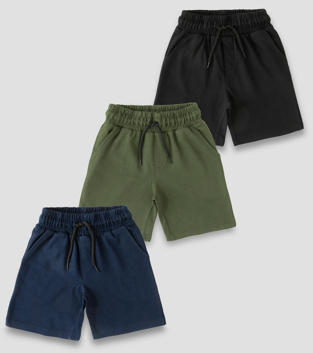 Ready-Set-Go: Pocketed Casual Shorts Multipack