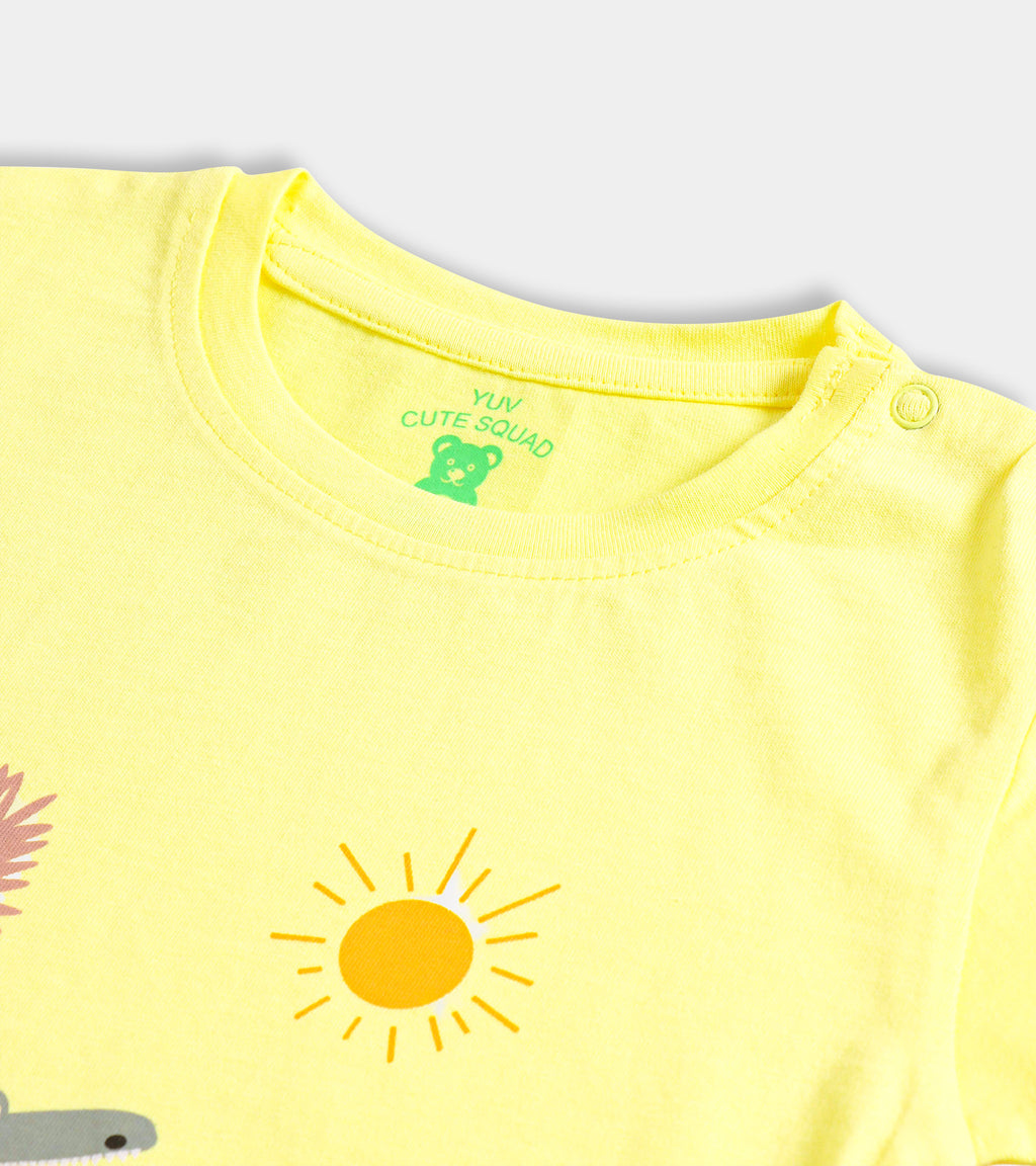 Ultra-Soft Pure Cotton Baby Tee Collection – 6-Piece Value Pack
