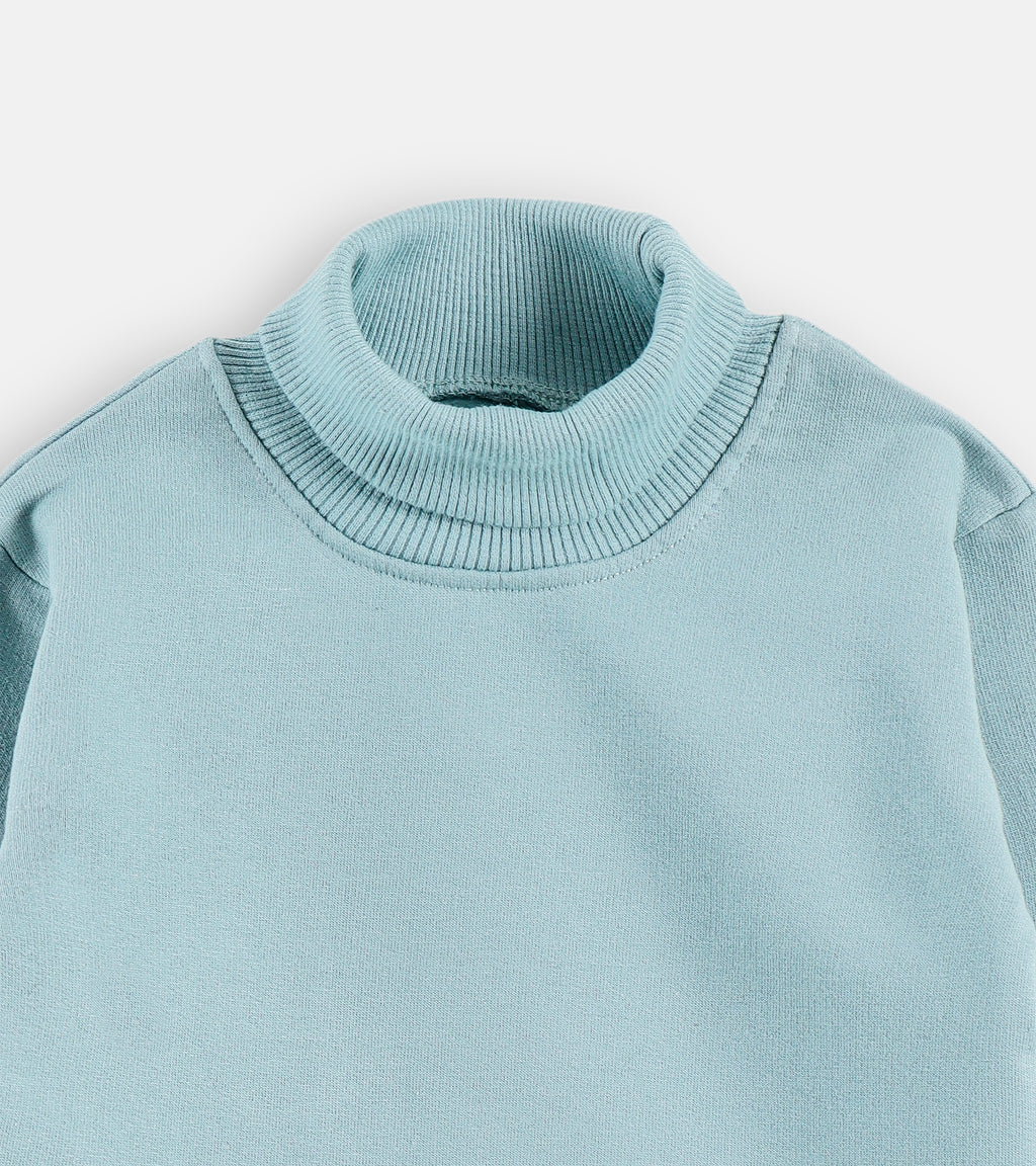 Little Dino 3D Spike Mock-Neck Lounge Set