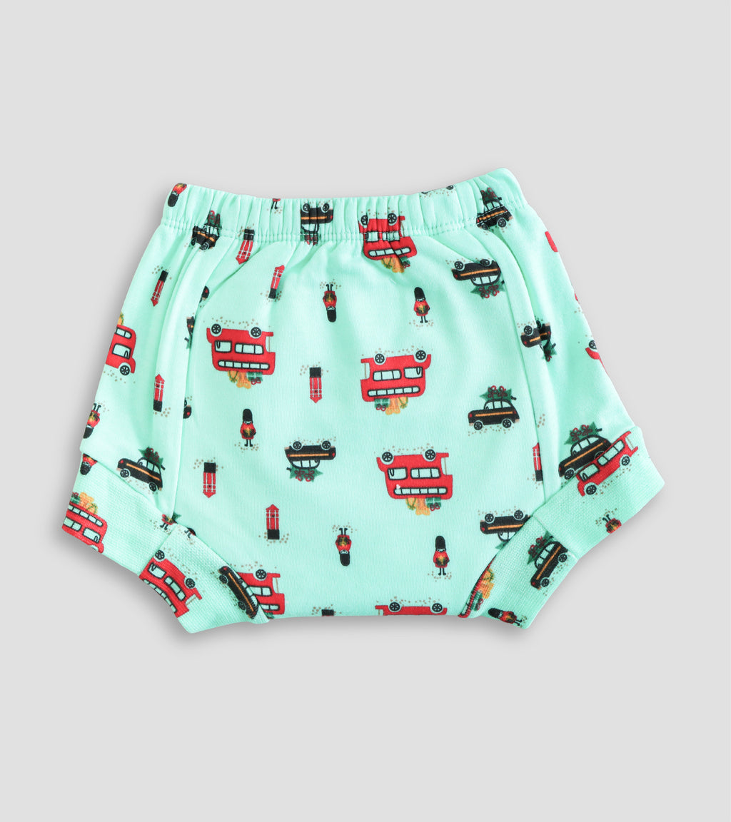 Soft Leakproof Toddler Shorts | Pack of 3 Fun Prints | 6M–3Y