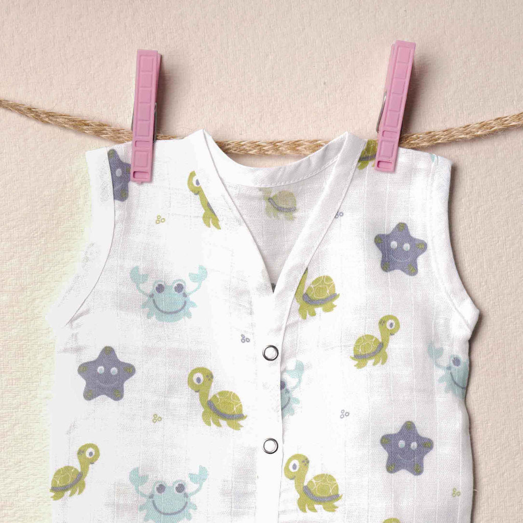 Turtle, Crabs & Stars