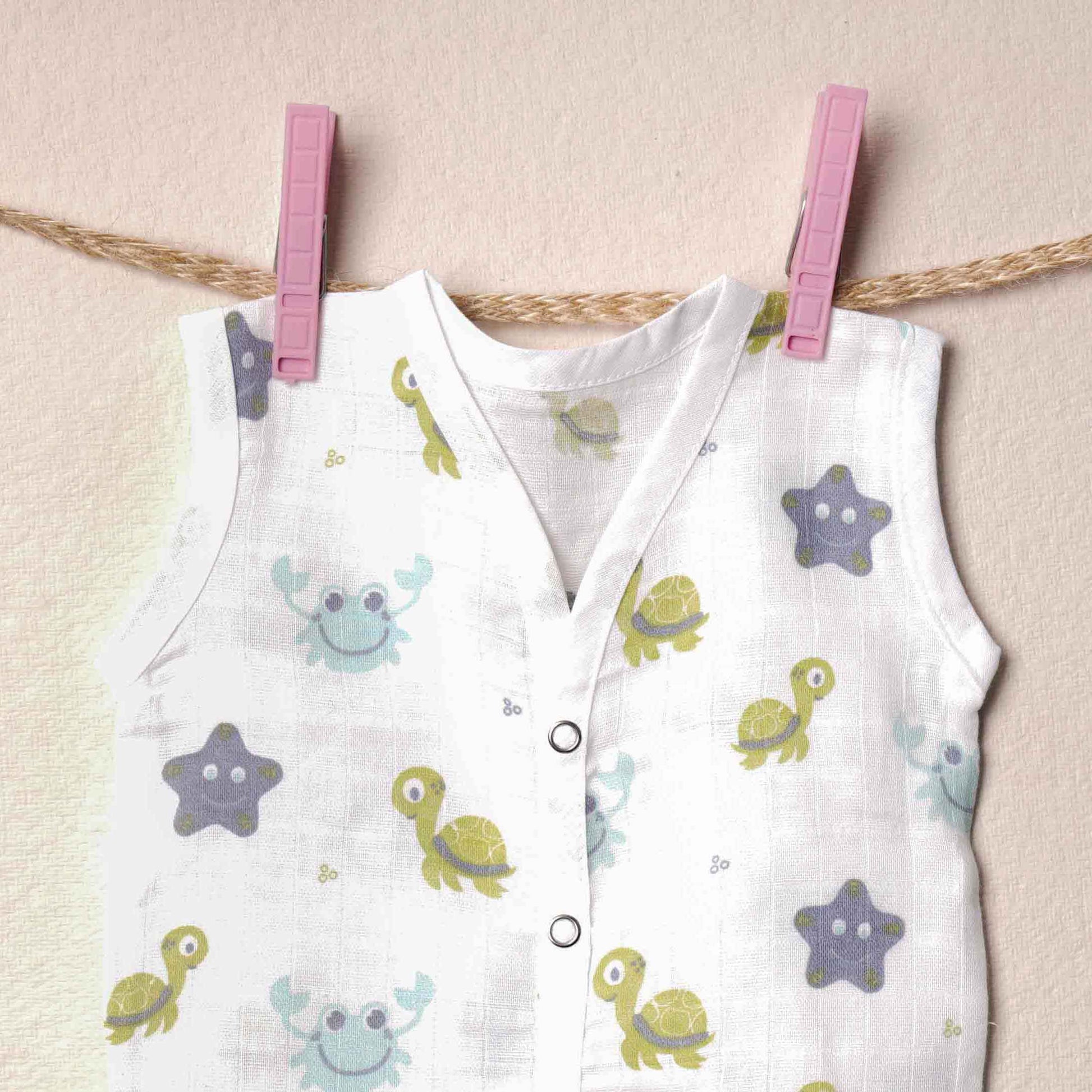 Turtle, Crabs & Stars