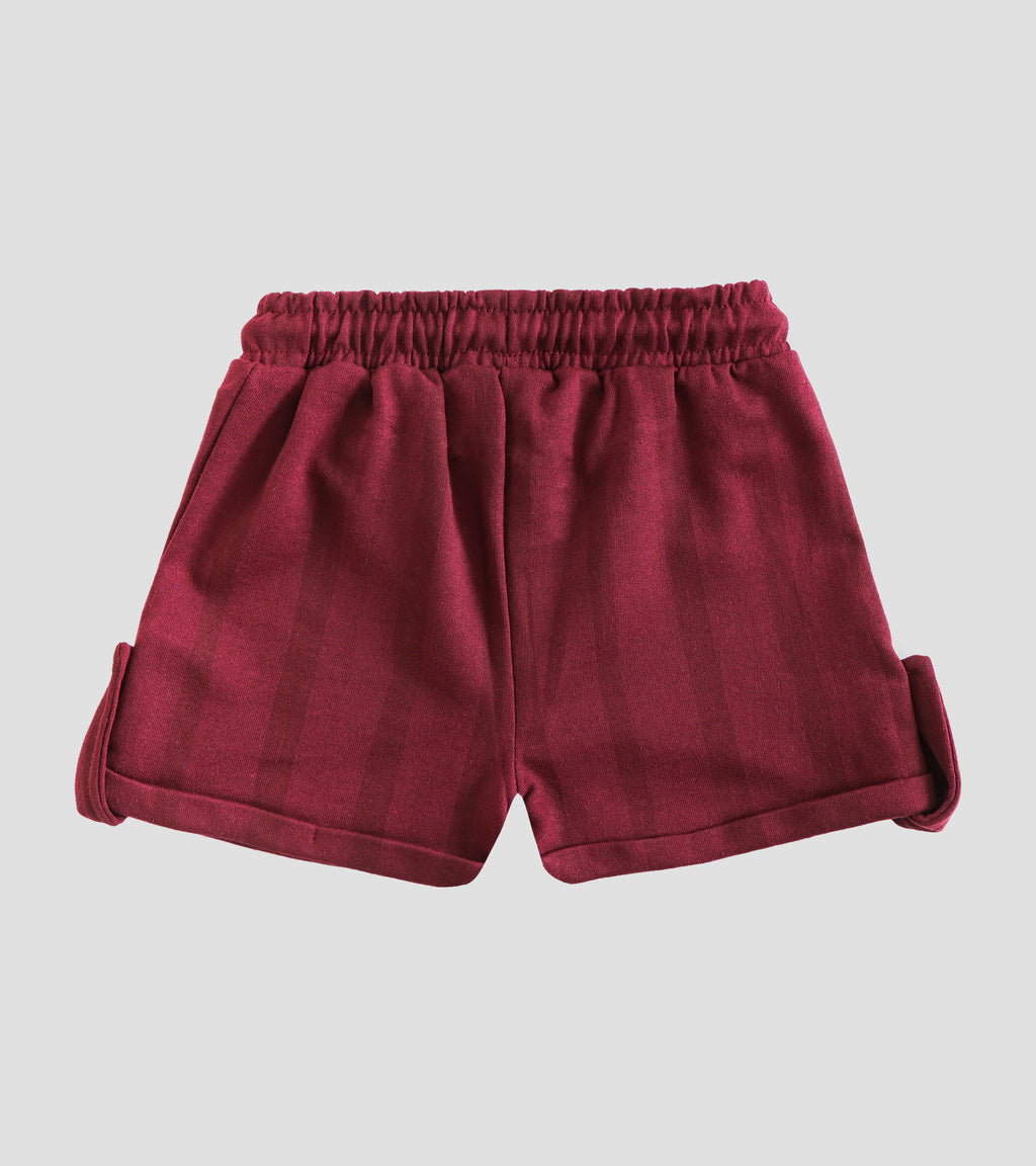 Bold & Bright: Purple & Maroon Everyday Comfort Shorts