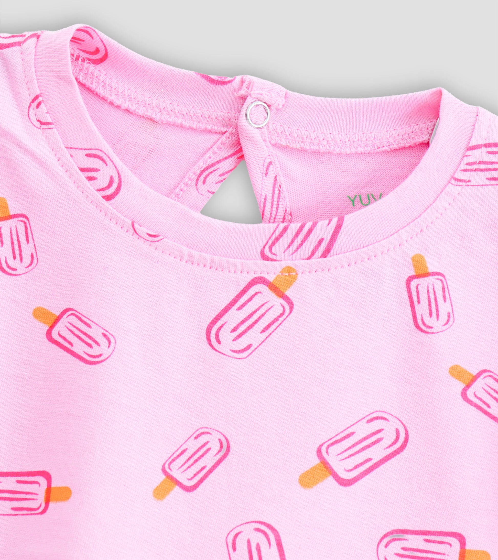 Iced Melon Cotton Value Pack Baby Girls' Clothing Set