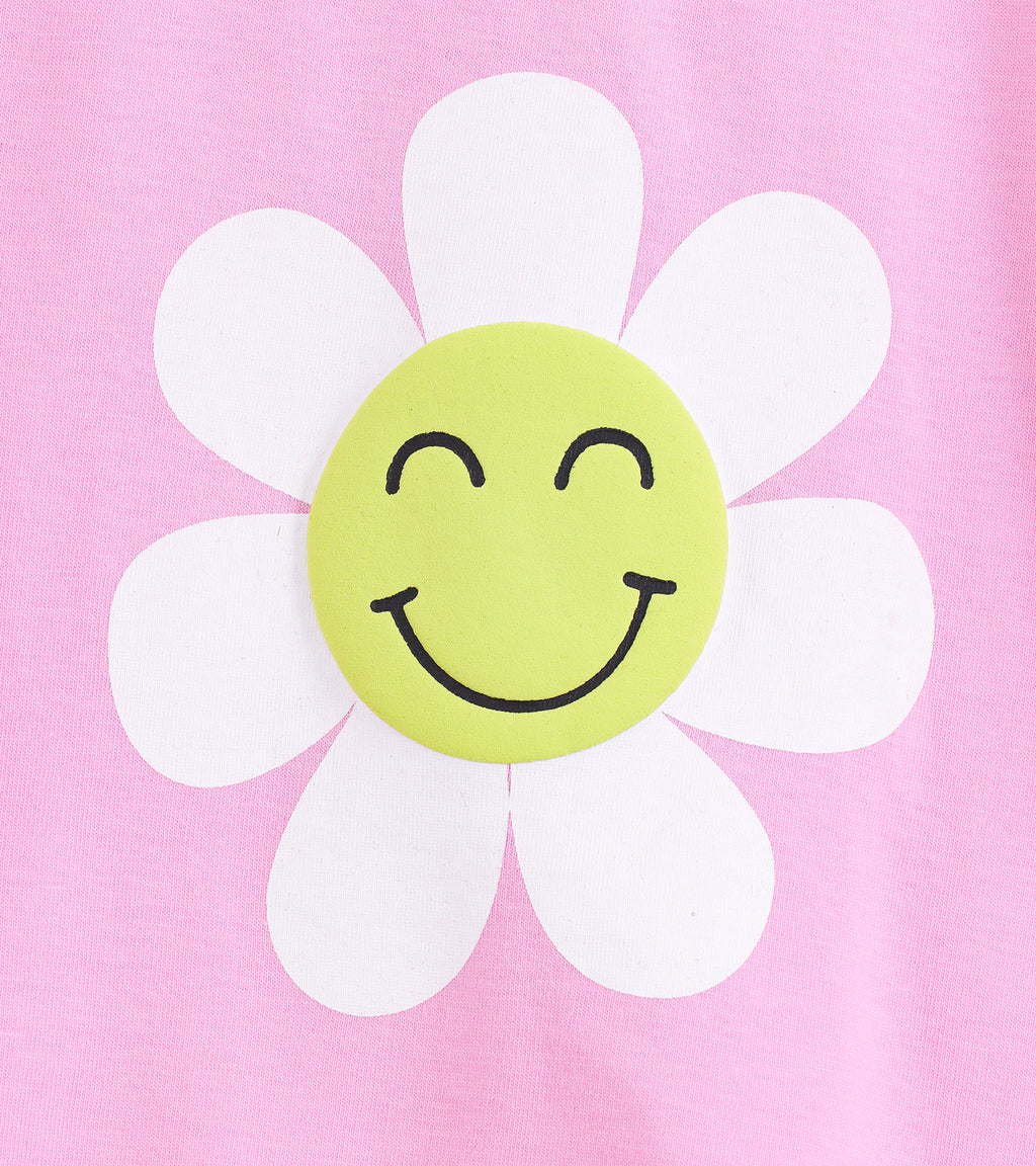 Everyday Sunshine: Girls' Graphic Cotton T-Shirt Bundle