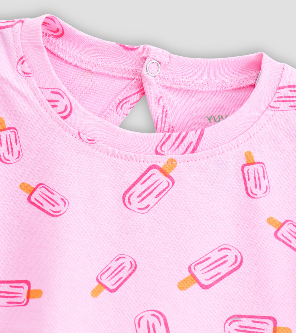 Roaring Ice Cotton Value Pack Baby Girls' Coord sets