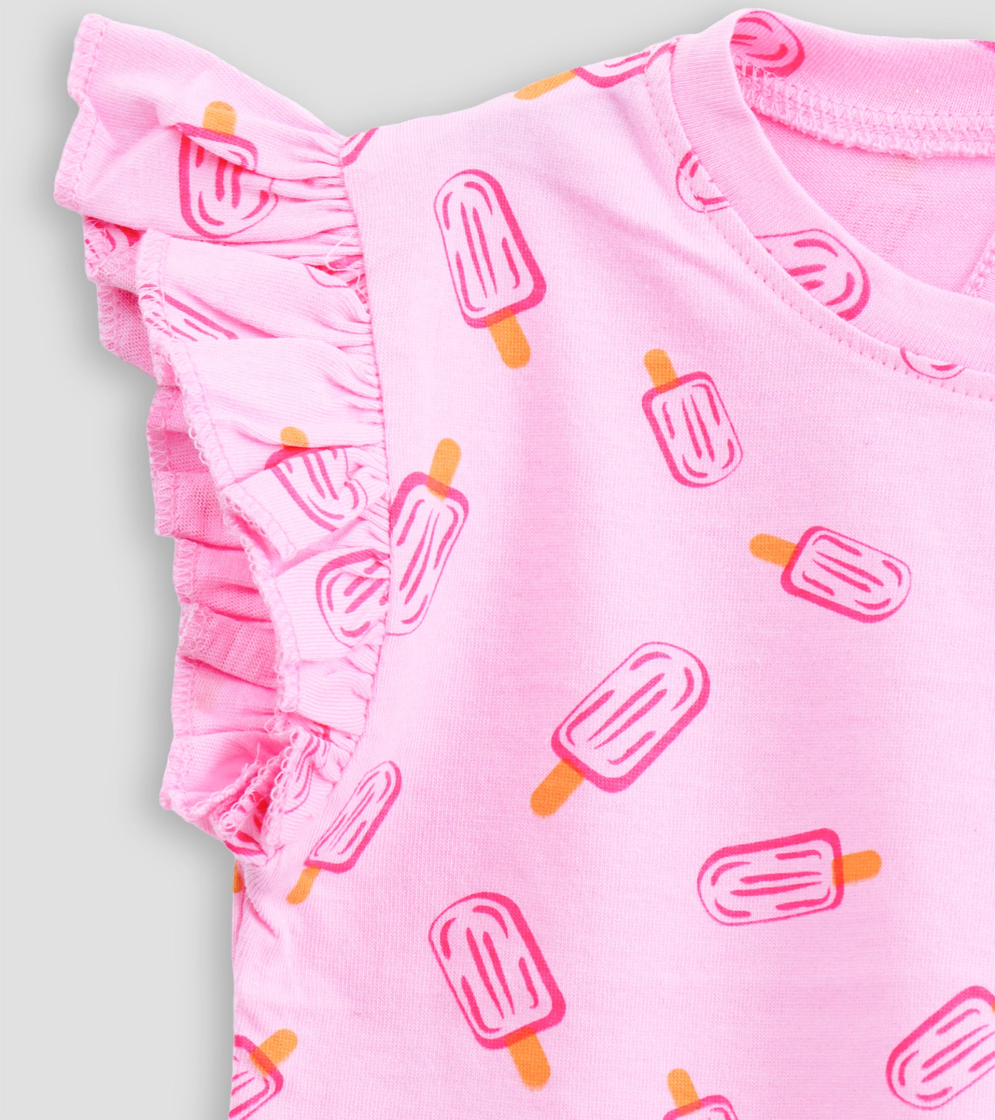 Iced Melon Cotton Value Pack Baby Girls' Clothing Set
