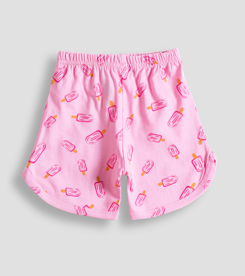 Iced Melon Cotton Value Pack Baby Girls' Clothing Set