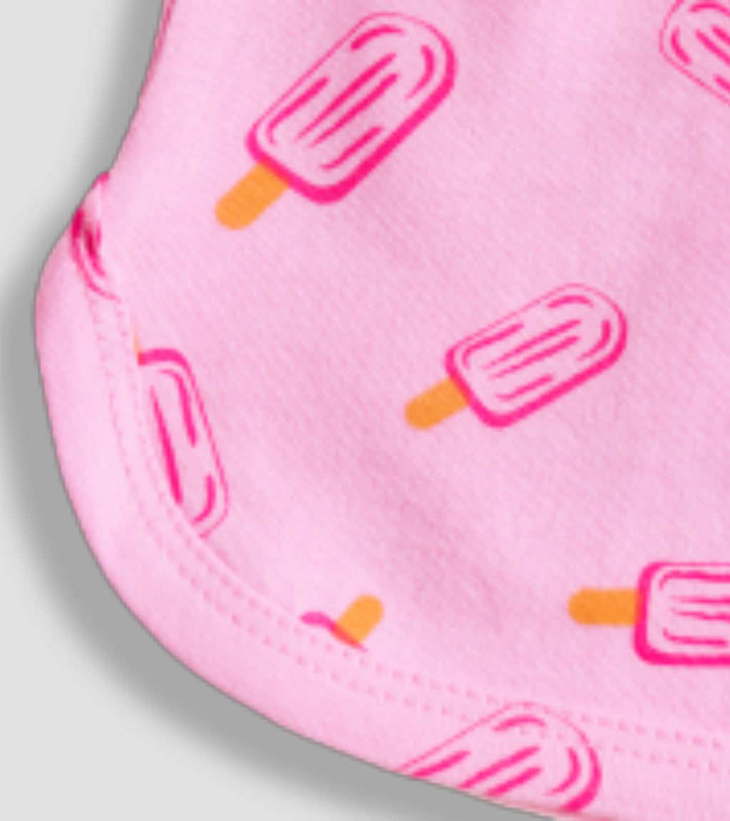 Iced Melon Cotton Value Pack Baby Girls' Clothing Set