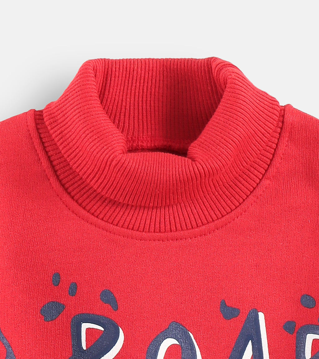 Little Dino "ROAR" Playful Mock-Neck Lounge Set