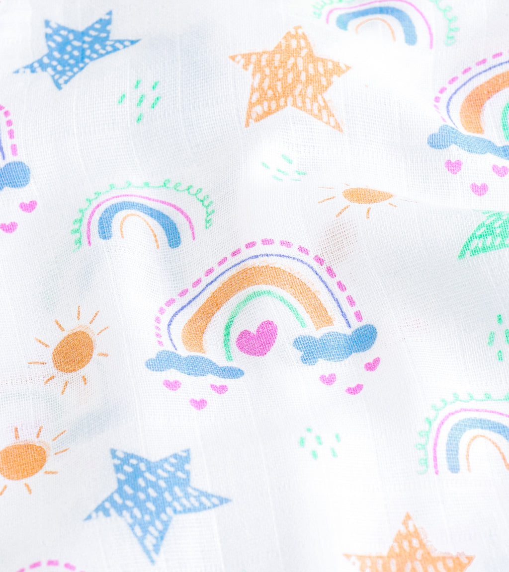Magical Rainbow & Starry Sky