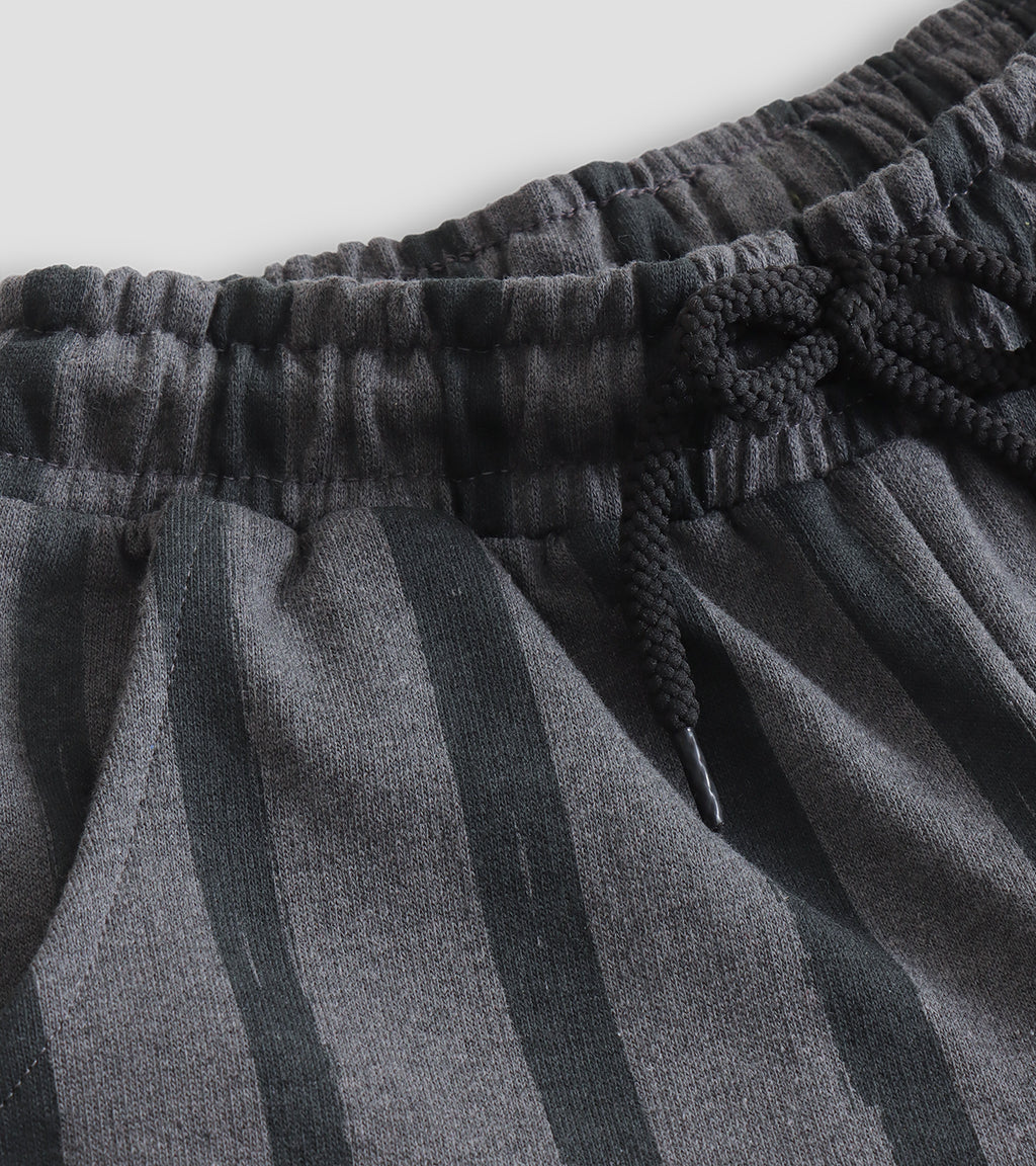 Urban Essential: Unisex Striped Pants with Functional Pockets