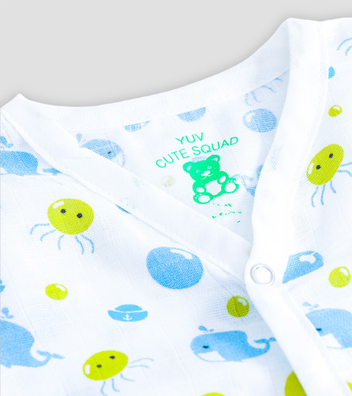 Playful Whale & Jellyfish